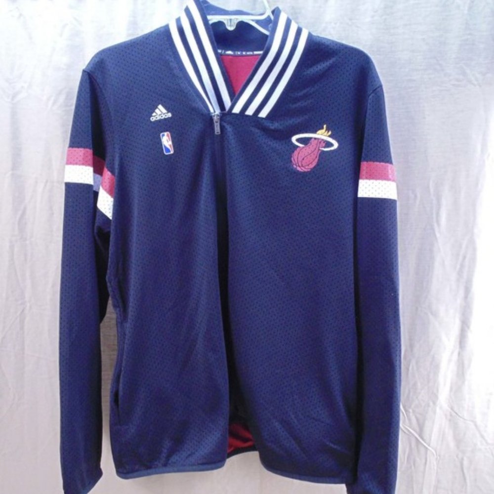 ADIDAS MIAMI HEAT NBA BASKETBALL JERSEY WARM UP XL